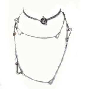 Rare 925/18k  Lovesick Necklace 26"